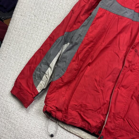VTG Columbia Shell Jacket Mens L Titanium Omni Tech Interchange Waterproof Read - Picture 3 of 16